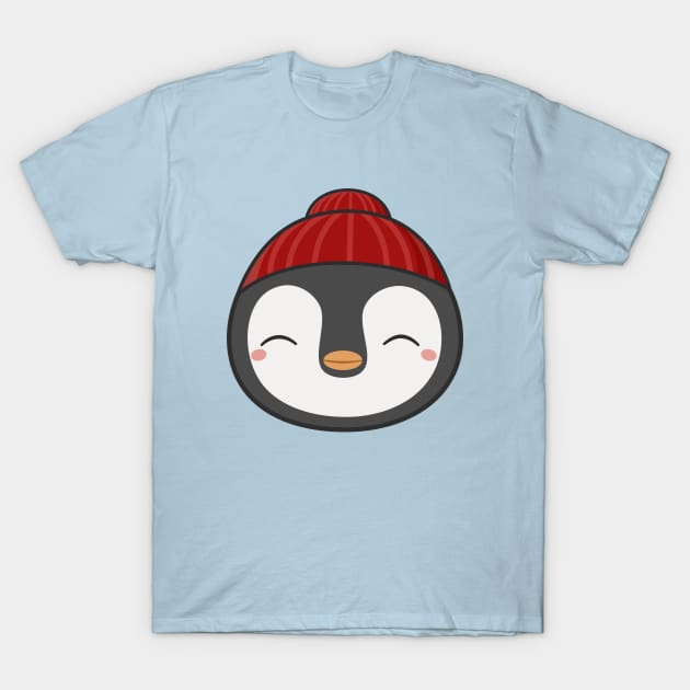 Kawaii Cute Penguin T-Shirt by happinessinatee